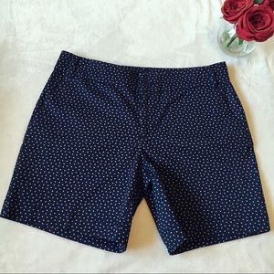 Chaps Navy Shorts with White Stars - Size 4